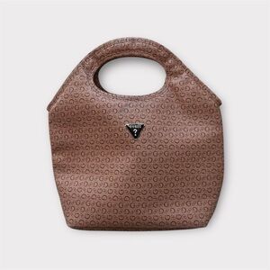 Guess Los Angeles Insulated Lunch Bag Tote
Leather Brown Logo